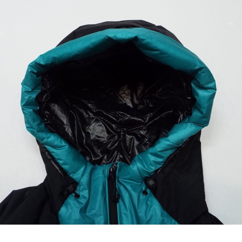 Mountain Hardwear Teal and Black Compressor Alpine Hooded Jacket Size Large NWT - Picture 12 of 14